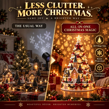 🏆 60,000+ Sold - 🎄MerryRealm Christmas Village Lightscape Tree