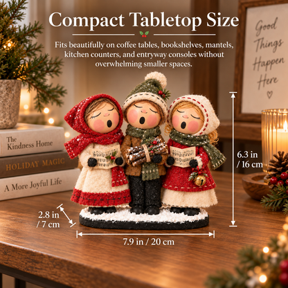 Vintage Christmas Carolers Figurine