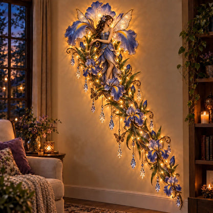 Enchanted Flower Fairy Wall Light