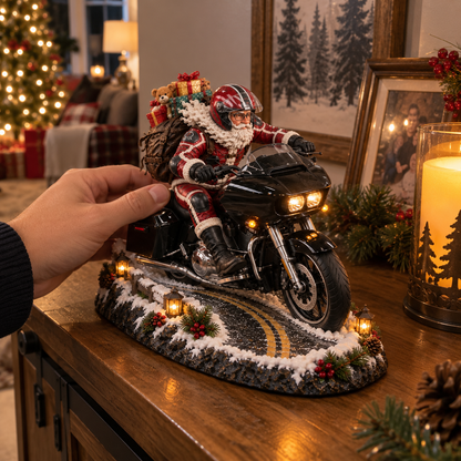 🏍️🎅 Santa found a new ride this Christmas  – Christmas Motorcycle Keepsake Collection💨